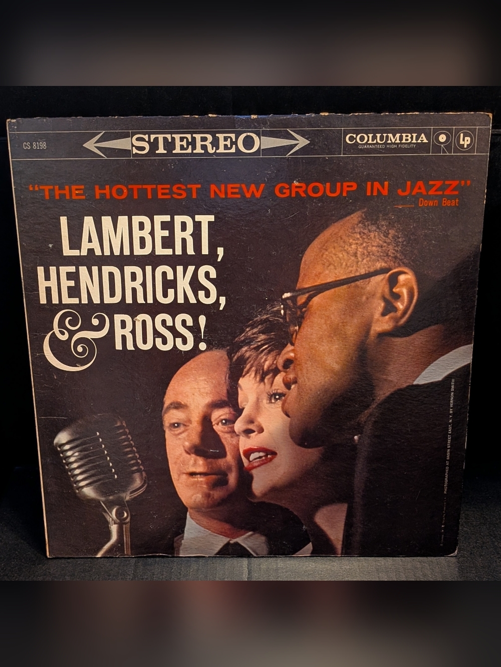 Vinyl Lambert Hendricks & Ross The Hottest New Group In Jazz CS 8198 Stereo LP